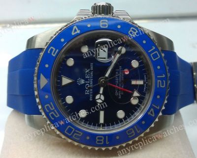 Replica Rolex GMT-Master II watch 40mm Blue Watch